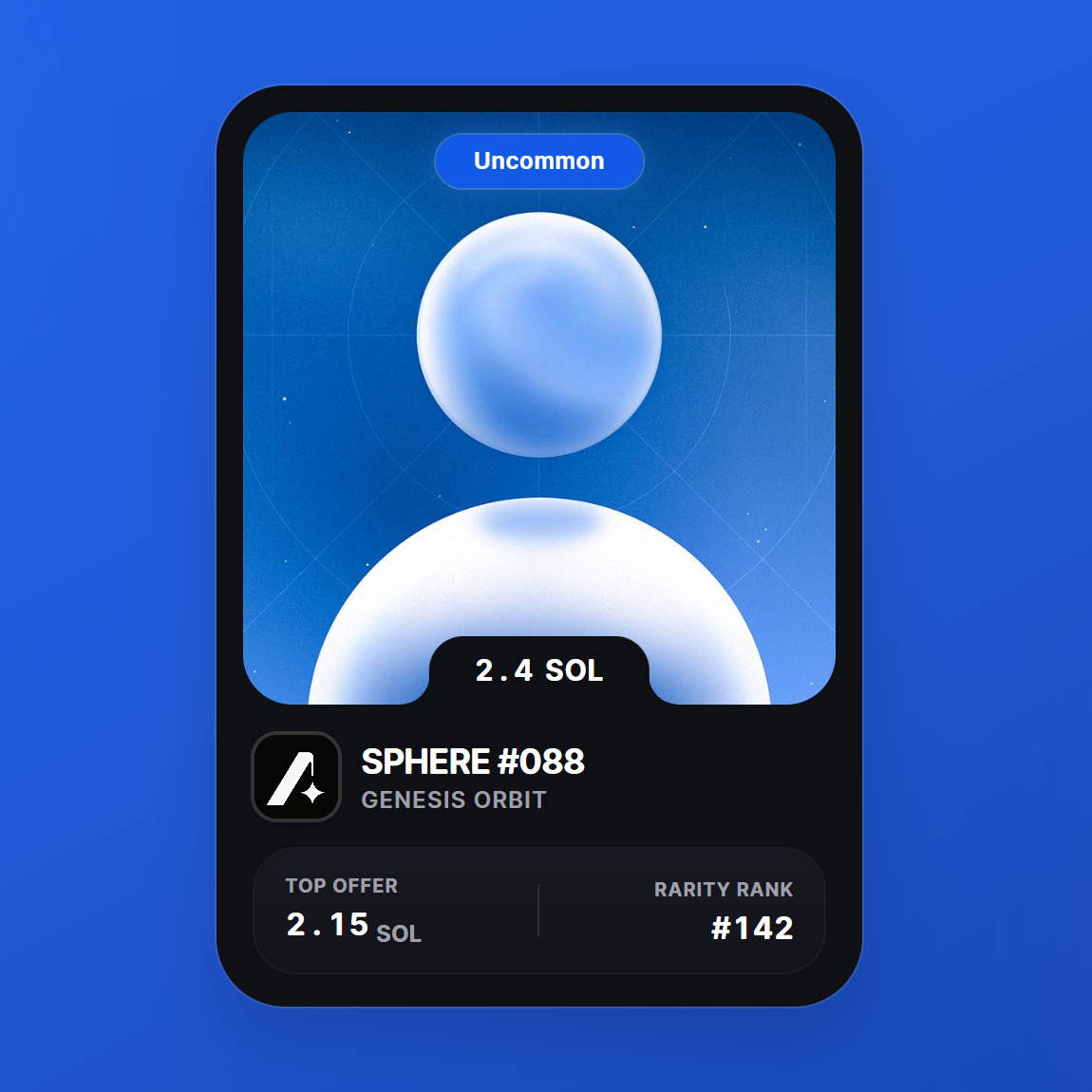 Solana NFT Card